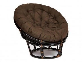 Кресло Papasan 23/01 W с подушкой Antique brown, ткань Коричневый в Нижней Салде - nizhnyaya-salda.magazin-mebel74.ru | фото