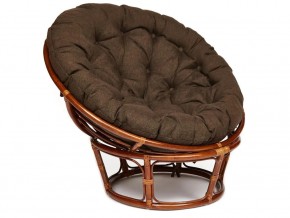 Кресло Papasan 23/01 W с подушкой Pecan, ткань Коричневый в Нижней Салде - nizhnyaya-salda.magazin-mebel74.ru | фото