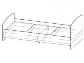 Кровать одинарная в Нижней Салде - nizhnyaya-salda.magazin-mebel74.ru | фото