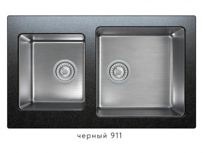 Мойка комбинированная Tolero twist TTS-840 Черный 911 в Нижней Салде - nizhnyaya-salda.magazin-mebel74.ru | фото