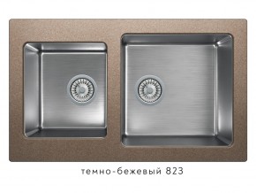 Мойка комбинированная Tolero twist TTS-840 Темно-бежевый 823 в Нижней Салде - nizhnyaya-salda.magazin-mebel74.ru | фото