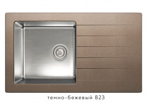 Мойка комбинированная Tolero twist TTS-860 Темно-бежевый 82 в Нижней Салде - nizhnyaya-salda.magazin-mebel74.ru | фото