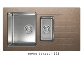 Мойка комбинированная Tolero twist TTS-890 Темно-бежевый 823 в Нижней Салде - nizhnyaya-salda.magazin-mebel74.ru | фото