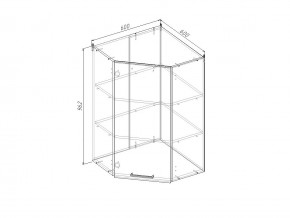 ВУ9 Модуль верхний Угловой в Нижней Салде - nizhnyaya-salda.magazin-mebel74.ru | фото